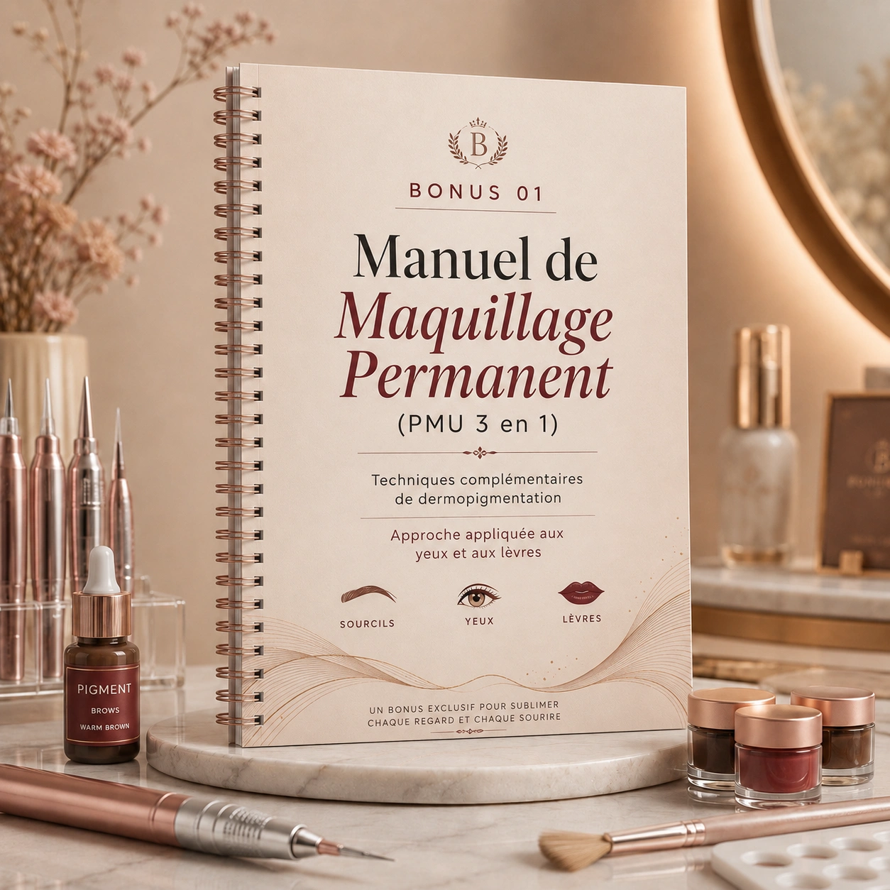 Manuel de Maquillage Permanent - PMU 3 en 1