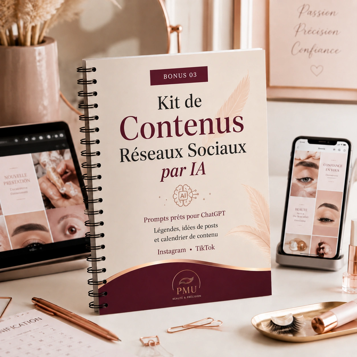 Kit de Contenus Réseaux Sociaux par IA